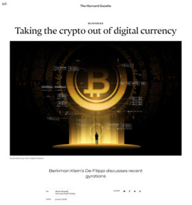 Taking the crypto out of digital currency