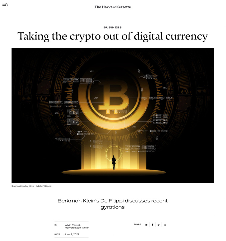 Taking the crypto out of digital currency