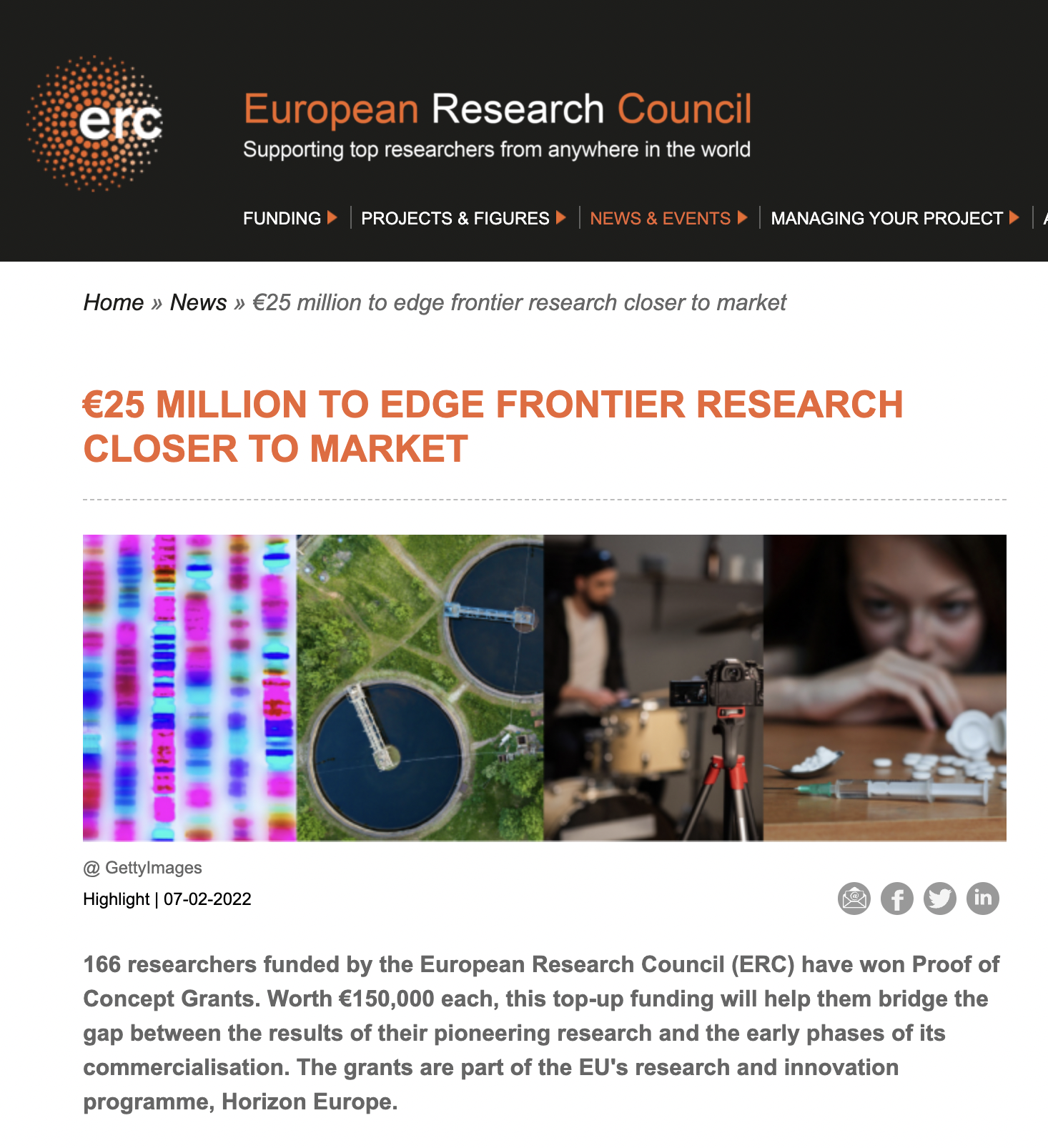 Announcing ERC Grant for Regenerative ICOs