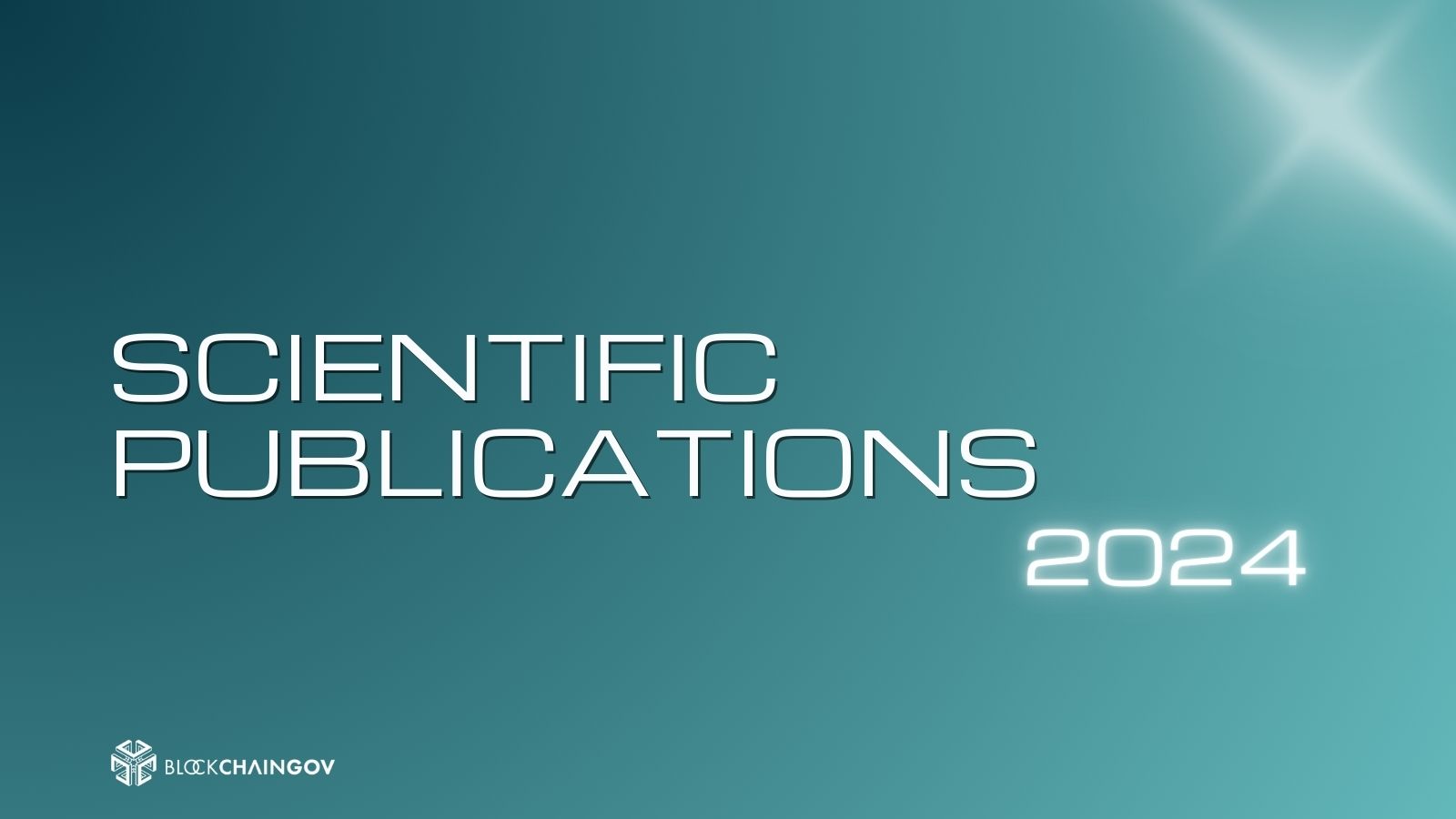 BlockchainGov Scientific Publications 2024